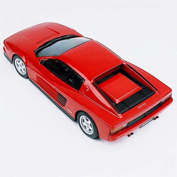 1/18 1984 Ferrari Testarossa Monospeccio Kırmızı Diecast Araba, KKscale 180501 - Görsel 4