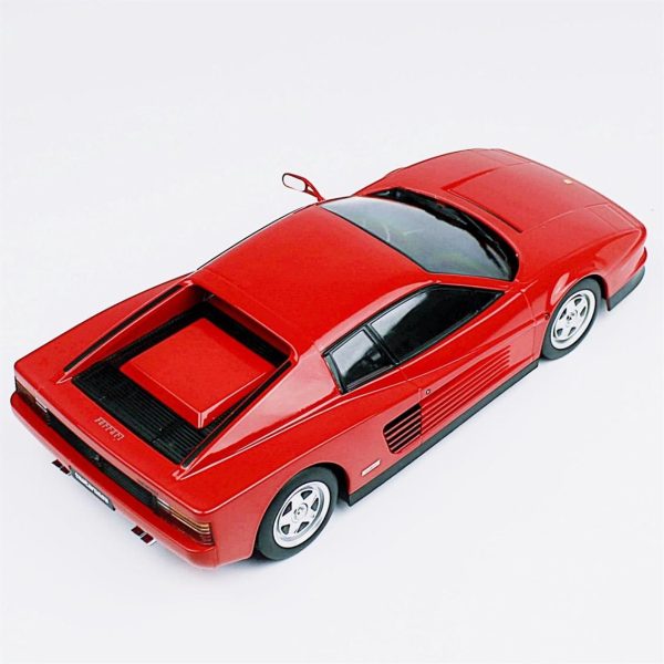 1/18 1984 Ferrari Testarossa Monospeccio Kırmızı Diecast Araba, KKscale 180501 - Görsel 3