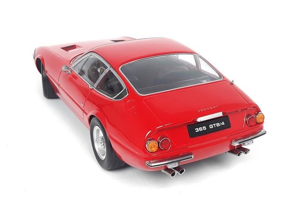 1/18 1971 Ferrari 365 GTB Daytona Series 2 Kırmızı Diecast Araba, KKscale 180591 - Görsel 4