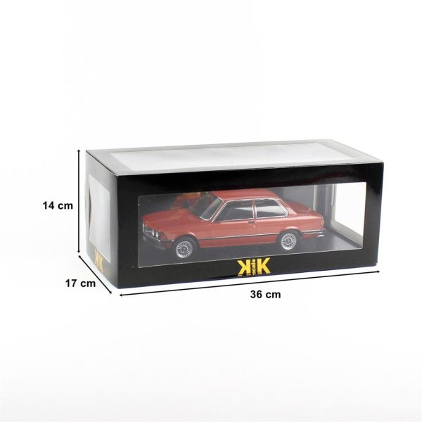 1/18 1975 Bmw 323i E21 Kırmızı Diecast Araba, KKscale 180651 - Görsel 5