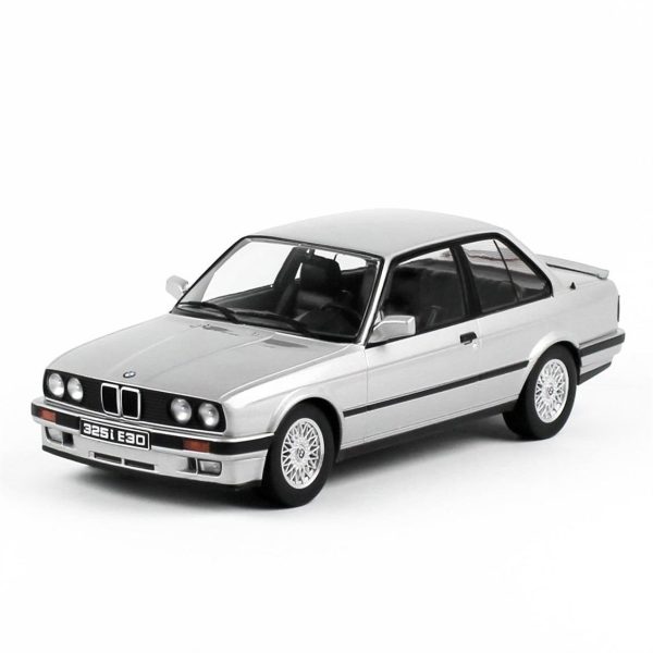 1/18 1987 Bmw 325i E30M-Package Gümüş Metalik Diecast Araba, KKscale 180741 - Görsel 2