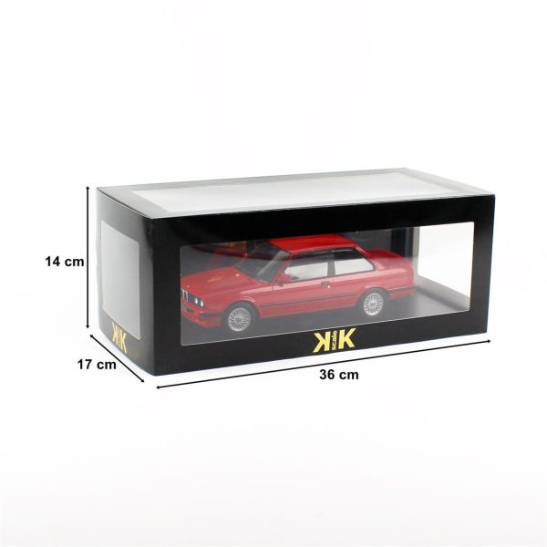 1/18 1987 Bmw 325i E30M-Package Kırmızı Diecast Araba, KKscale 180742 - Görsel 5
