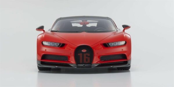 1/12 2019 Bugatti Chiron Sport (Resin Seri) Kırmızı Diecast Araba, Kyosho 8667 - Görsel 4