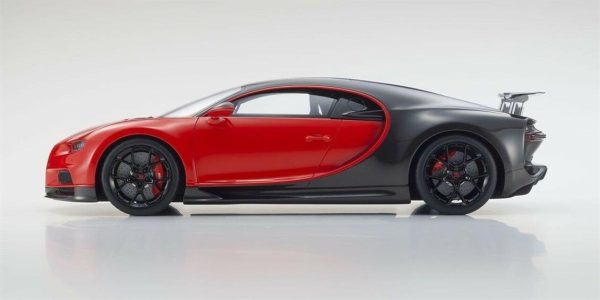 1/12 2019 Bugatti Chiron Sport (Resin Seri) Kırmızı Diecast Araba, Kyosho 8667 - Görsel 3