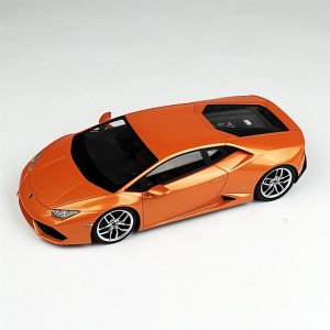 1/18 2015 Lamborghini Huracan LP610-4 (diecast ousia seri) Orange Diecast Araba, Kyosho 9511