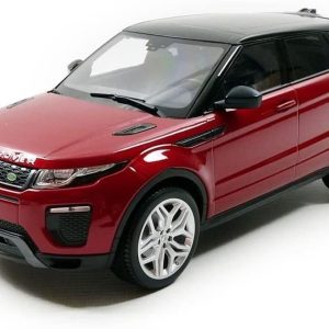 1/18 Range Rover Evoque (Diecast Ousia Sealed Body Seri) Siyah-Kırmızı Diecast Araba, Kyosho 9549