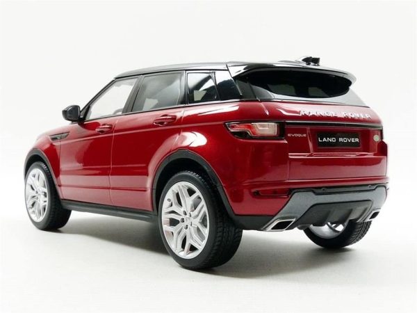 1/18 Range Rover Evoque (Diecast Ousia Sealed Body Seri) Siyah-Kırmızı Diecast Araba, Kyosho 9549 - Görsel 3