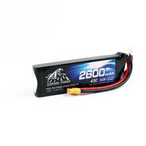 11.1 Volt 3S 45C 2600 Mah Li-Po Pil, Leopard