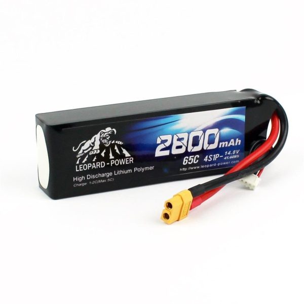 14.8 Volt 4S 65C 2800 Mah Li-Po Pil, Leopard
