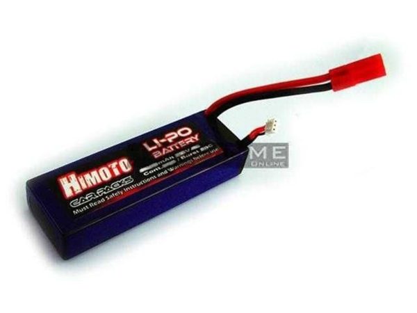 7.4V 2000Mah 2S 25C  W/Banan LiPo Pil, Himoto Lp7422