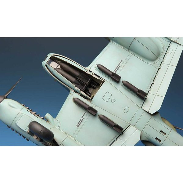 1/48 Messerschmitt Me 410A-1 Bombardıman Uçağı Maketi, Meng LS003 - Görsel 5