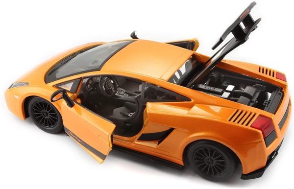 1/18 2008 Lamborghini Gallardo Superleggera (Special Edition) Orange Diecast Araba, Maisto 31149 - Görsel 3
