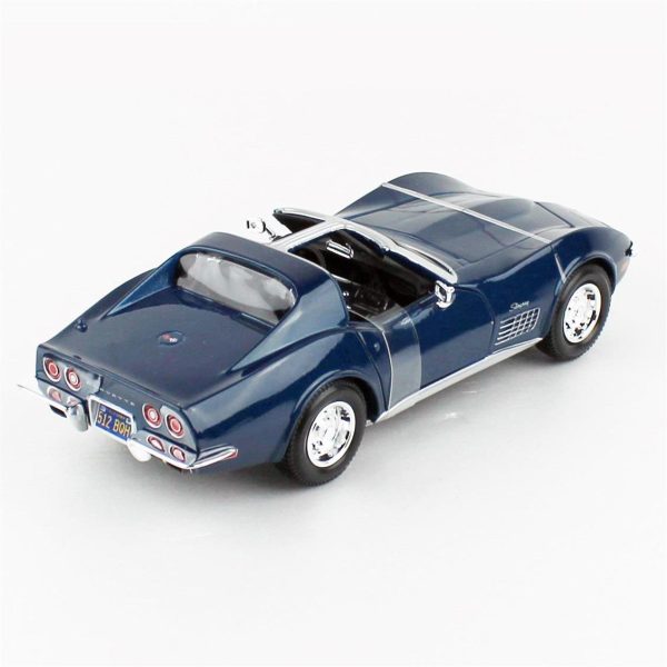 1/24 1970 Chevrolet Corvette Bakır Diecast Araba, Maisto 31202 - Görsel 4