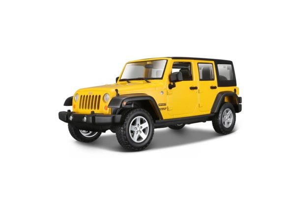 1/24 2015 Jeep Wrangler Unlimited Yeşil Diecast Cip Modeli, Maisto 31268 - Görsel 3