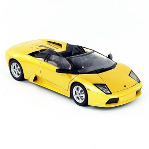 1/18 Lamborghini Murcielago RoadsterMetalik Sarı Diecast Araba, Maisto 31636