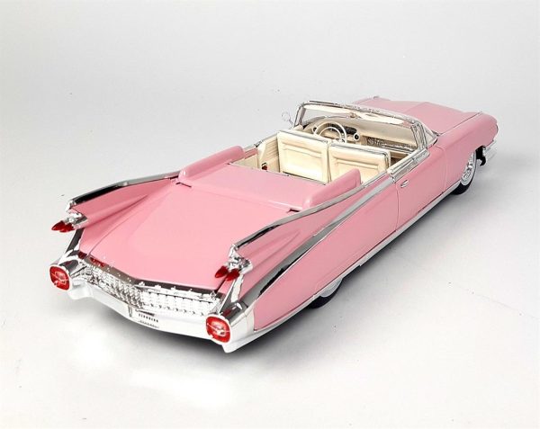 1/18 1959 Cadillac Eldorado Biarritz Pembe Diecast Araba, Maisto 36813 - Görsel 3