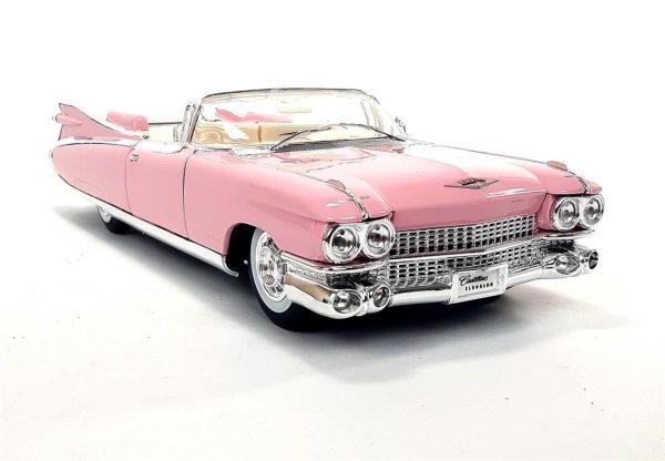 1/18 1959 Cadillac Eldorado Biarritz Pembe Diecast Araba, Maisto 36813 - Görsel 2