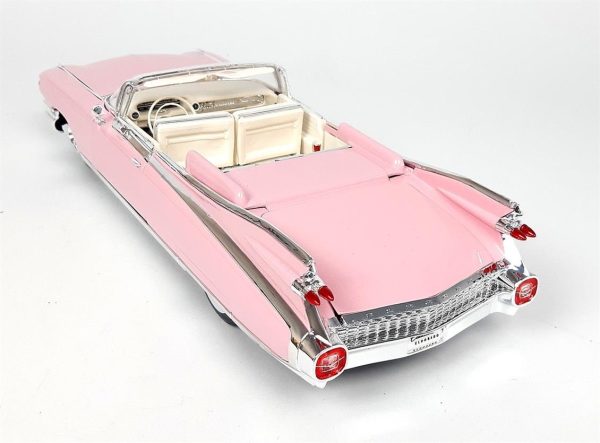 1/18 1959 Cadillac Eldorado Biarritz Pembe Diecast Araba, Maisto 36813 - Görsel 4