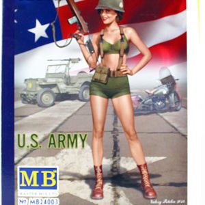 1/24 Pin-Up Serisi 3 Alice Figür Maketi, Master Box 24003