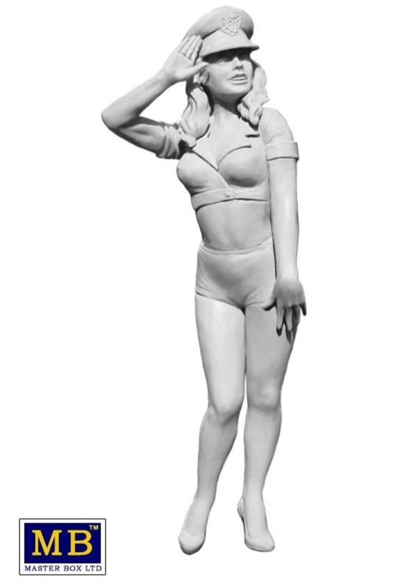 1/24 Pin-Up Serisi 5 Patty Figür Maketi, Master Box 24005 - Görsel 3
