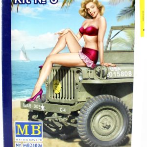 1/24 Pin-Up Serisi 6 Samantha Figür Maketi, Master Box 24006