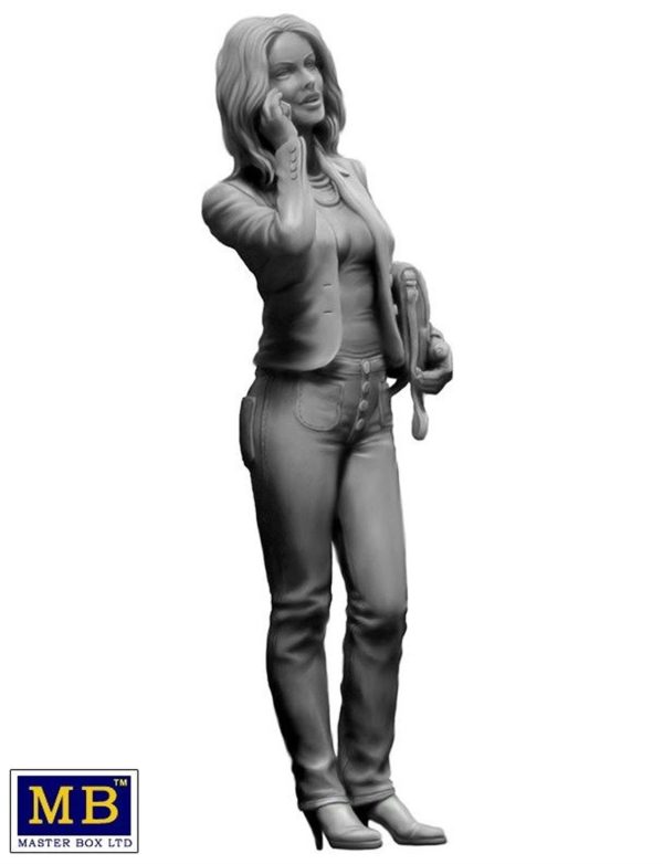 1/24 Tehlikeli İşler Serisi Kate Figür Maketi, Master Box 24026 - Görsel 3