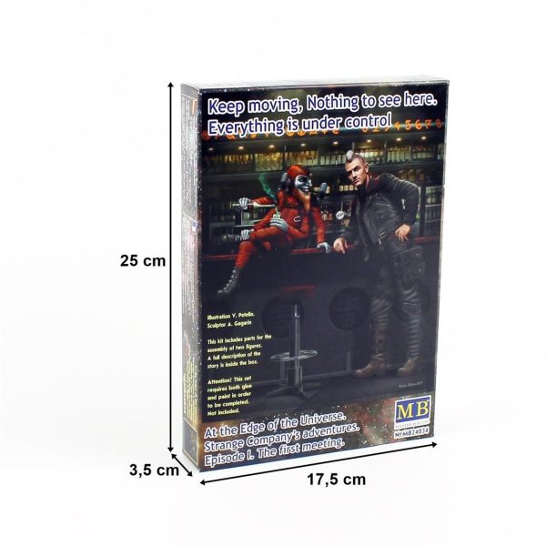 1/24 Spaceport Serisi Bölüm 2 Figür Maketi, Master Box 24034 - Görsel 5