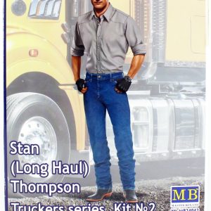 1/24 Kamyon Sürücüsü Serisi Thompson Figür Maketi, Master Box 24042