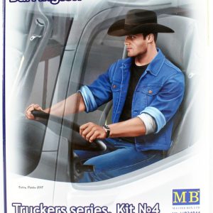 1/24 Kamyon Sürücüsü Serisi Mike Figür Maketi, Master Box 24044