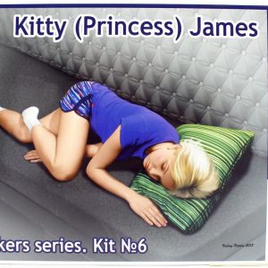 1/24 Kamyon Sürücüsü Serisi Kitty James Figür Maketi, Master Box 24046