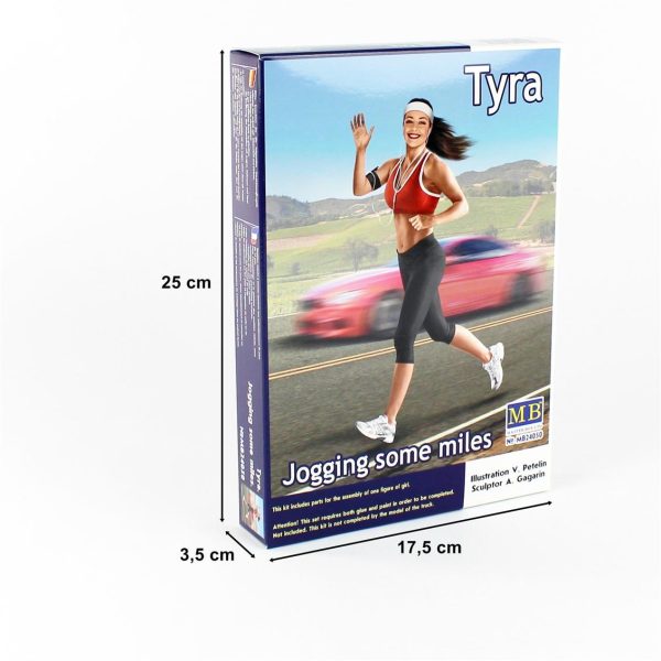 1/24 Tehlikeli İşler Serisi Tyra Figür Maketi, Master Box 24050 - Görsel 4