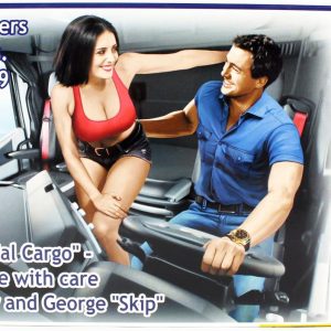 1/24 Kamyon Sürücüsü Serisi Special Cargo Figür Maketi, Master Box 24062
