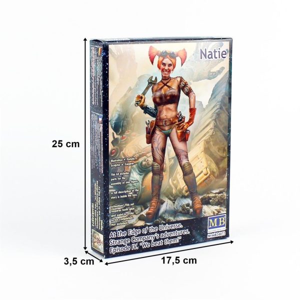 1/24 Spaceport Serisi Bölüm 4 Figür Maketi, Master Box 24072 - Görsel 5