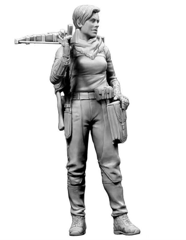 1/24 Son Köprü Kit.1 Sabrina Figür Maketi, Master Box 24073 - Görsel 2