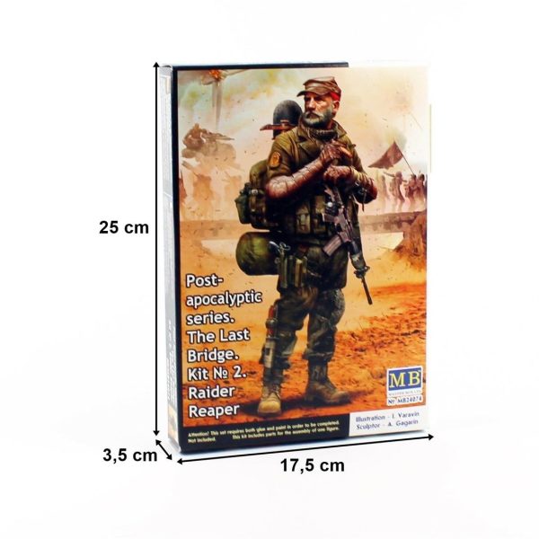 1/24 Son Köprü Kit.2 Akıncı Figür Maketi, Master Box 24074 - Görsel 3