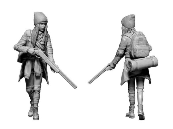 1/24 Son Köprü Kit.3 Kıymık Figür Maketi, Master Box 24075 - Görsel 3