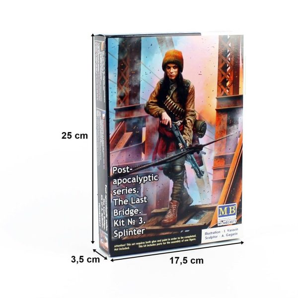1/24 Son Köprü Kit.3 Kıymık Figür Maketi, Master Box 24075 - Görsel 5