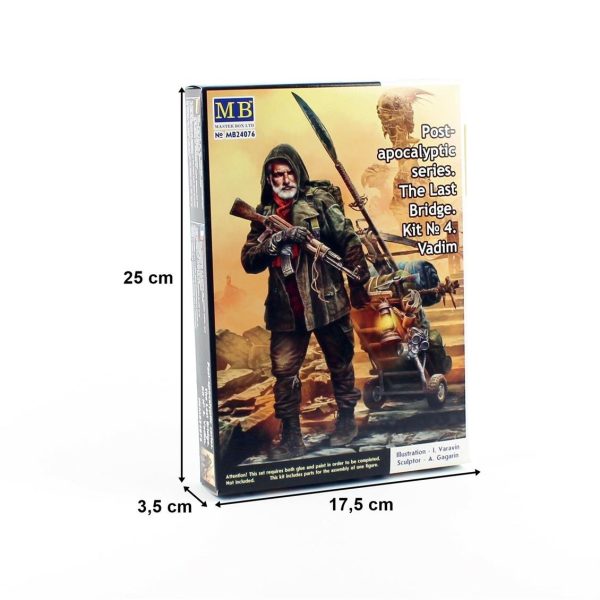 1/24 Son Köprü Kit.4 Vadim Figür Maketi, Master Box 24076 - Görsel 3