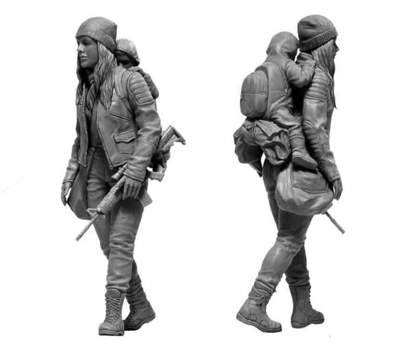 1/24 Son Köprü Kit.5 Umut Figür Maketi, Master Box 24077 - Görsel 3