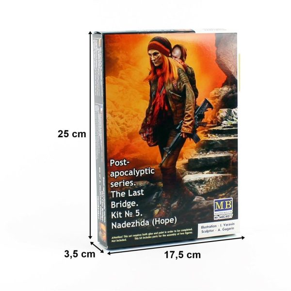 1/24 Son Köprü Kit.5 Umut Figür Maketi, Master Box 24077 - Görsel 5