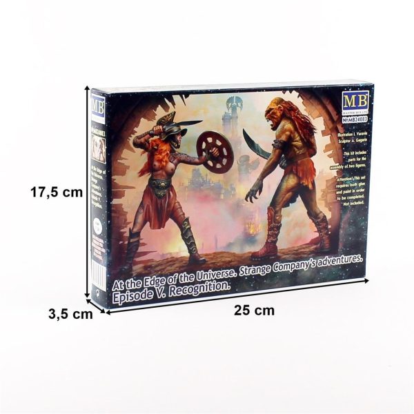 1/24 Fantastik Dünya Bölüm.V Tanıma Figür Maketi, Master Box 24083 - Görsel 4
