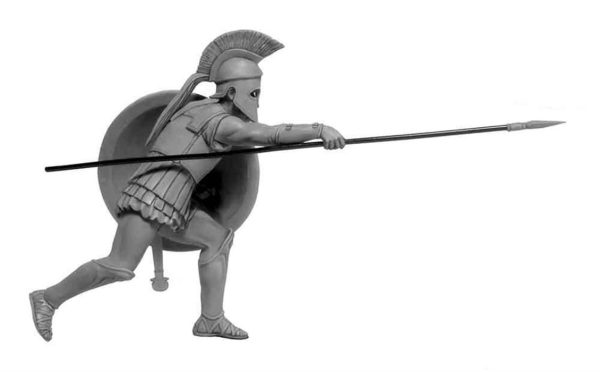 1/32 Greko-Pers Savaşları Serisi Kit.3 Hoplit Figür Maketi, Master Box 32013 - Görsel 3