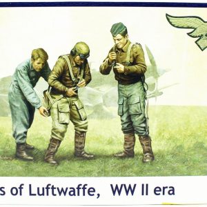 1/32 WW II Serisi Luftwaffe Pilotları Figür Maketi, Master Box 3202