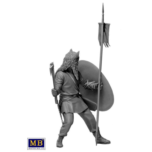 1/32 Yunan Pers Savaşları Pers Bayraktarı Figür Maketi, Master Box 32022 - Görsel 4