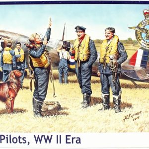 1/32 WW II Serisi RAF Pilotları Figür Maketi, Master Box 3206