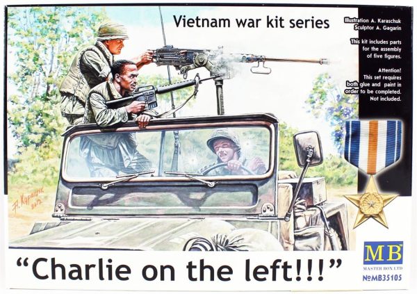 1/35 Vietnam Savaşı Serisi Charlie Figür Maketi, Master Box 35105