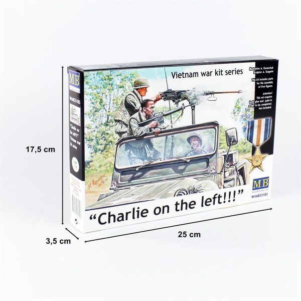 1/35 Vietnam Savaşı Serisi Charlie Figür Maketi, Master Box 35105 - Görsel 4
