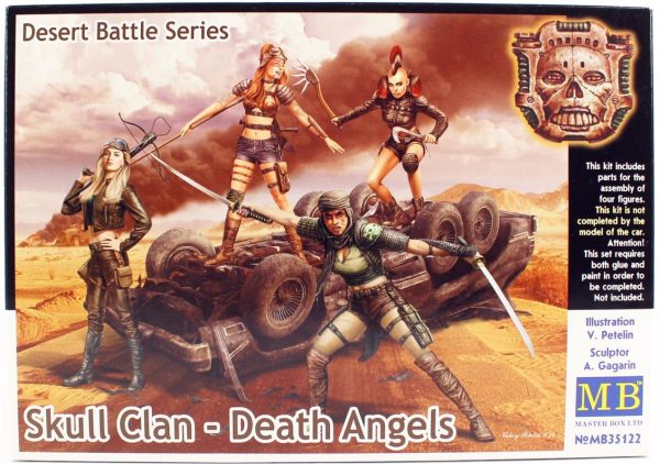 1/35 Çöl Savaşı Serisi Ölüm Melekleri Figür Maketi, Master Box 35122