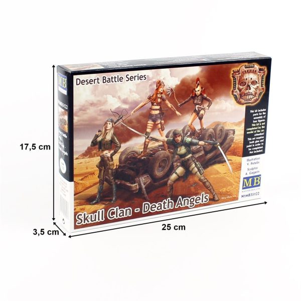 1/35 Çöl Savaşı Serisi Ölüm Melekleri Figür Maketi, Master Box 35122 - Görsel 4