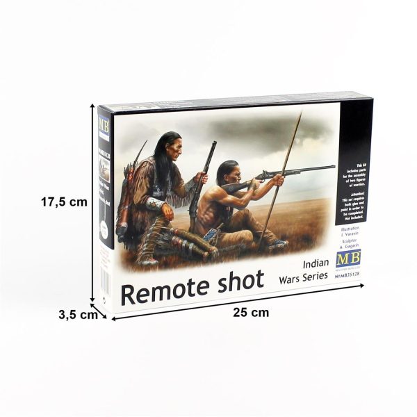 1/35 Hint Savaşı Serisi Uzaktan Atış Figür Maketi, Master Box 35128 - Görsel 5
